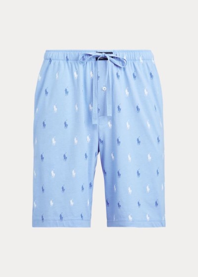 Men's Polo Ralph Lauren Signature Pony Sleep Shorts | 692834RKF